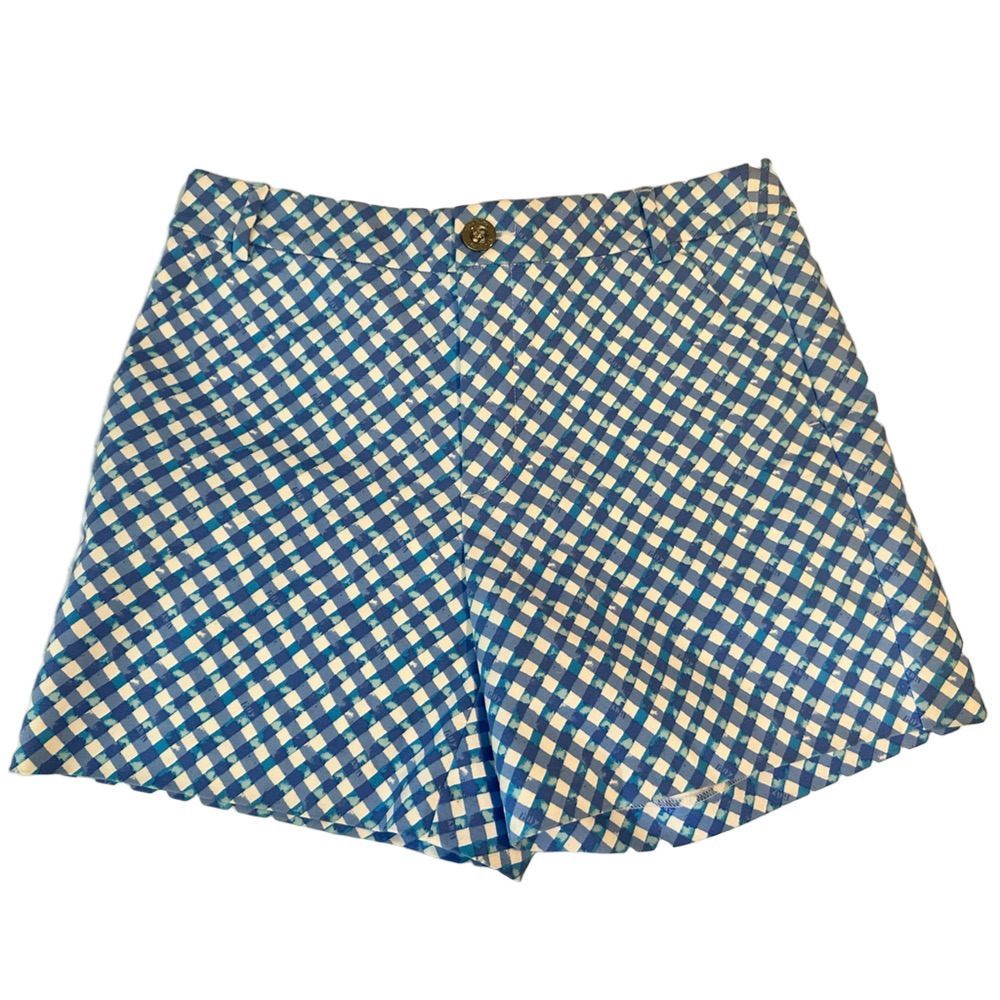 NEW LILLY PULITZER BLUE AND WHITE SHORTS